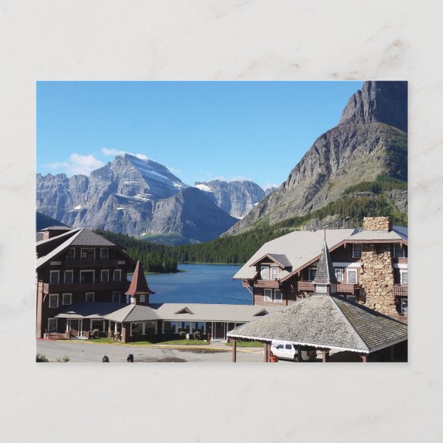 Glacier National Park Many Glacier Postcard (Front)