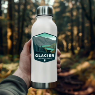 Glacier National Park Montana   Die-Cut Sticker