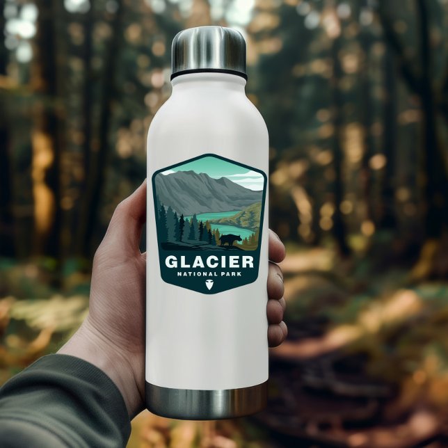 Glacier National Park Montana | Die-Cut Sticker (Glacier National Park Sticker)