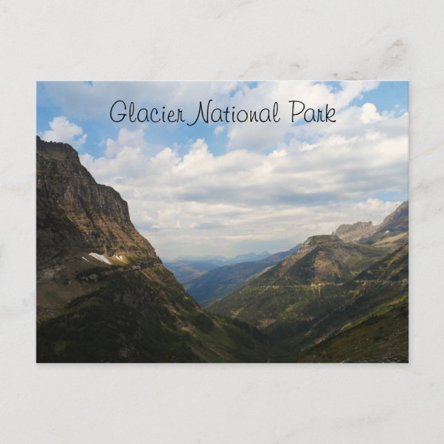 Glacier National Park, Montana Postcard (Front)