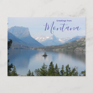 Glacier National Park Montana Travel Postcard