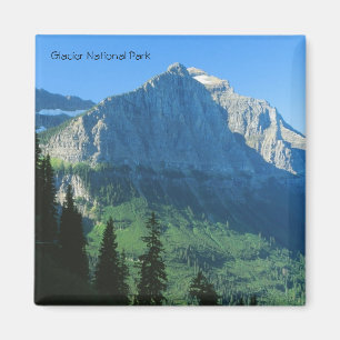 Glacier National Park Mountain Magnet