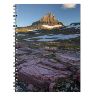 Glacier National Park Mountains Spiral Notebook