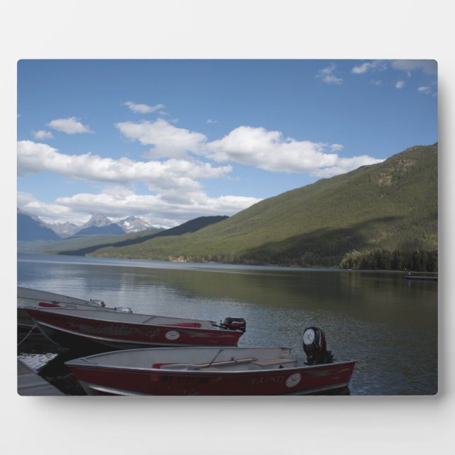 Glacier National Park photography. Plaque (Front)