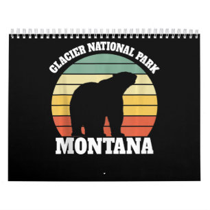 Glacier National Park Polar Bear Lover Calendar