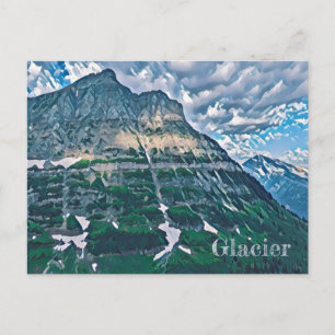 Glacier National Park Postcard