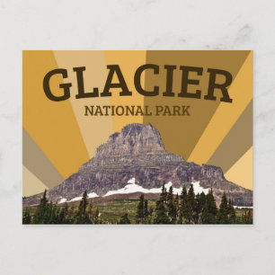 Glacier National Park Postcard