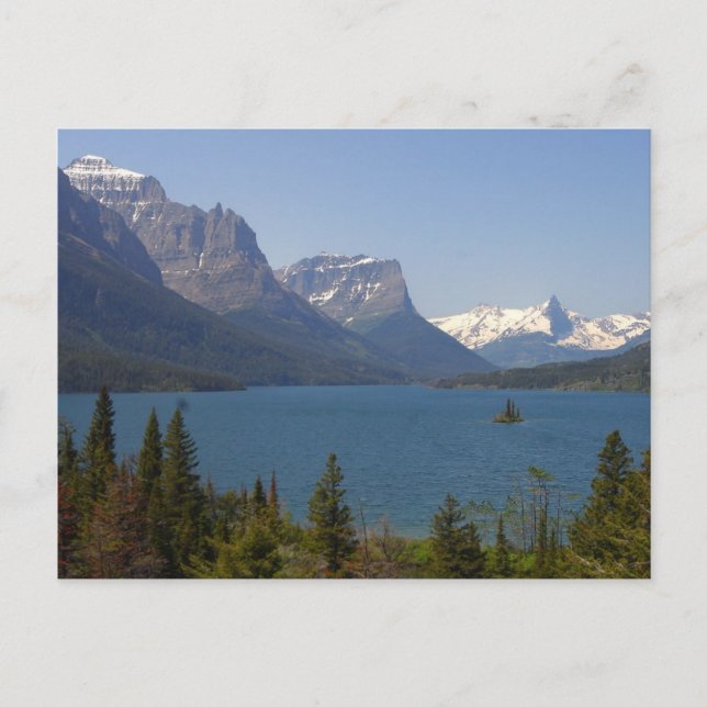 Glacier National Park Postcard (Front)