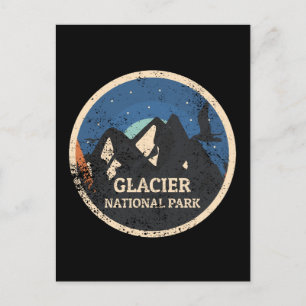 Glacier National Park Postcard