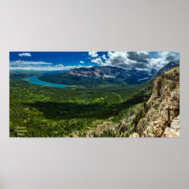 Glacier national park poster (Front)