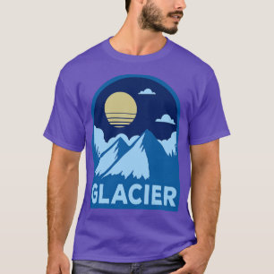glacier national park retro T-Shirt