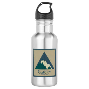 Glacier National Park Rustic 532 Ml Water Bottle