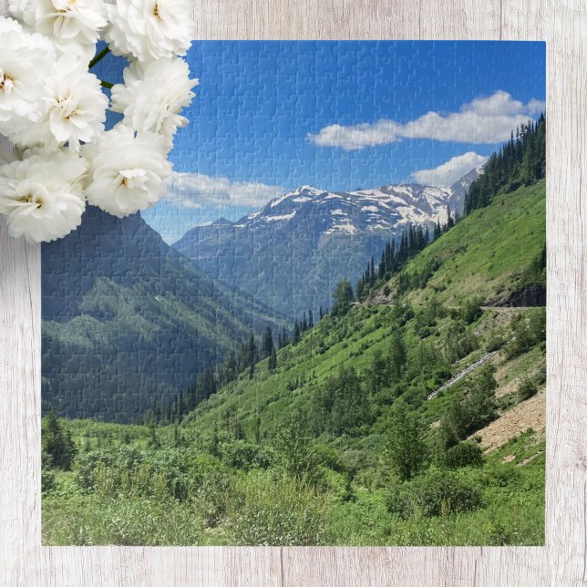 Glacier National Park Scenic Mountain Puzzle (Creator Uploaded)