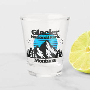 Glacier National Park Shot Glass