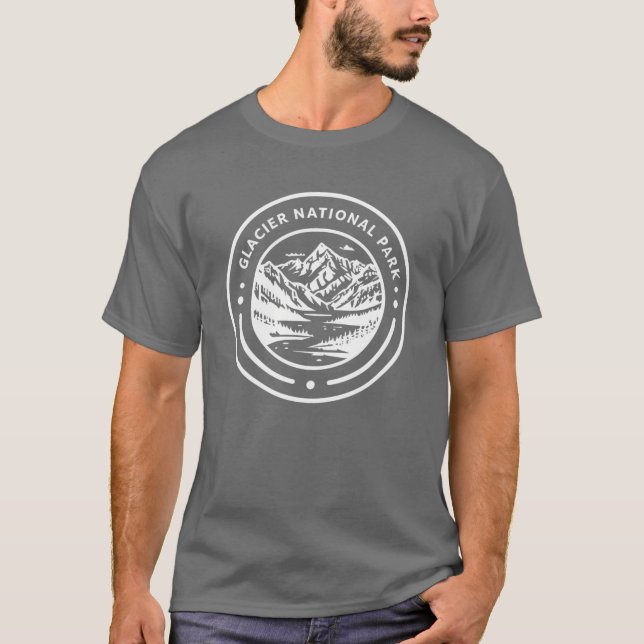 Glacier National Park T-Shirt (Front)