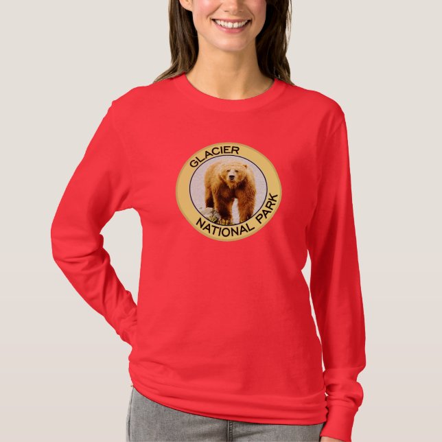 Glacier National Park T-Shirt (Front)