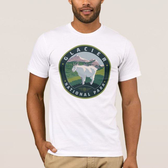 Glacier National Park T-Shirt (Front)