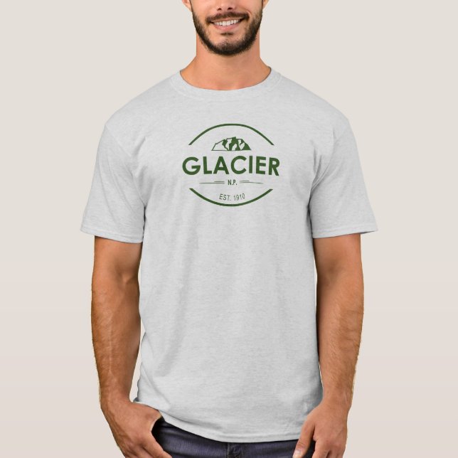 Glacier National Park T-Shirt (Front)