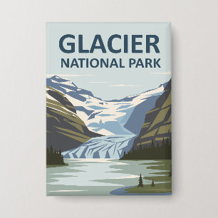 Glacier National Park Travel Art