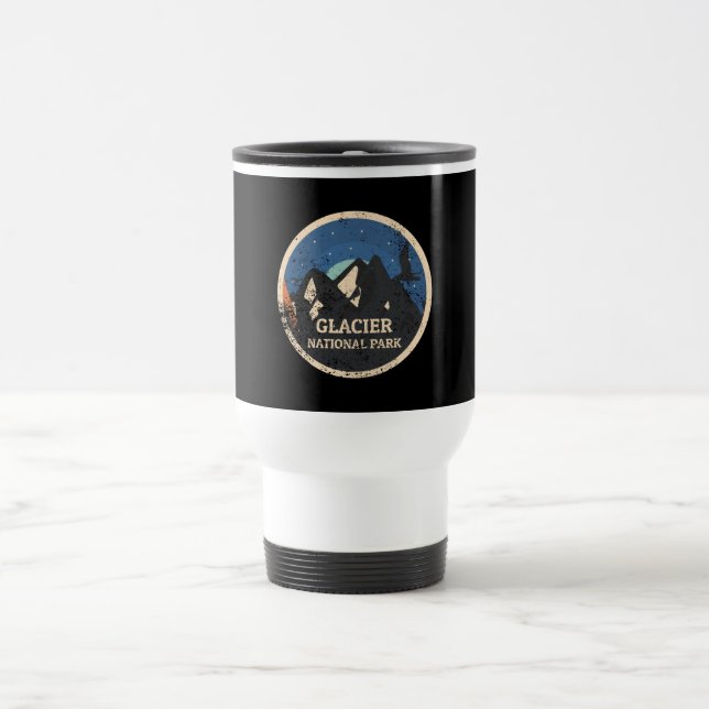 Glacier National Park Travel Mug (Center)
