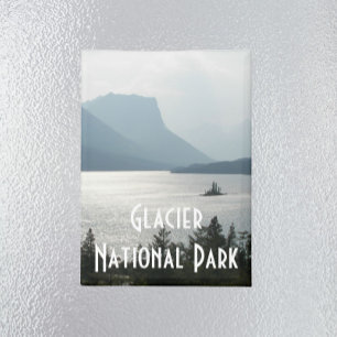 Glacier National Park Travel Photo Magnet
