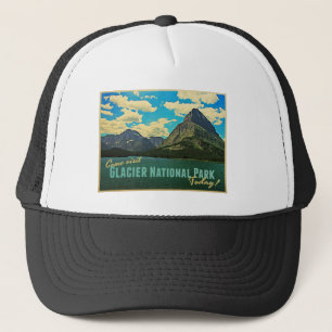 Glacier National Park Trucker Hat