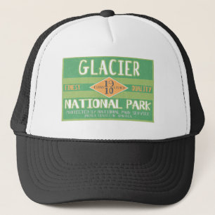 Glacier National Park Trucker Hat