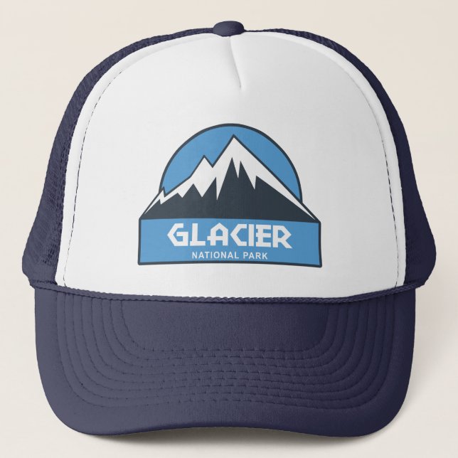 Glacier National Park Trucker Hat (Front)