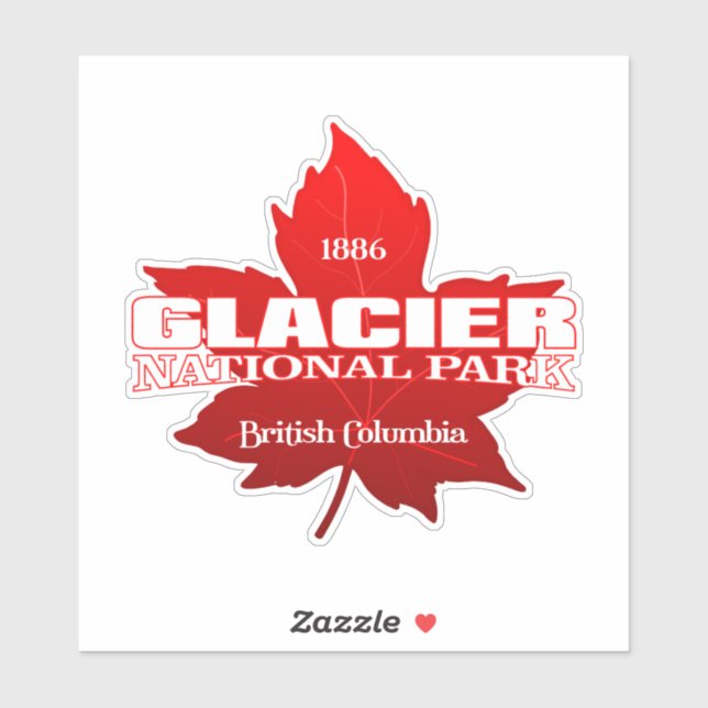 Glacier NP (Canada)(maple leaf) (Sheet)