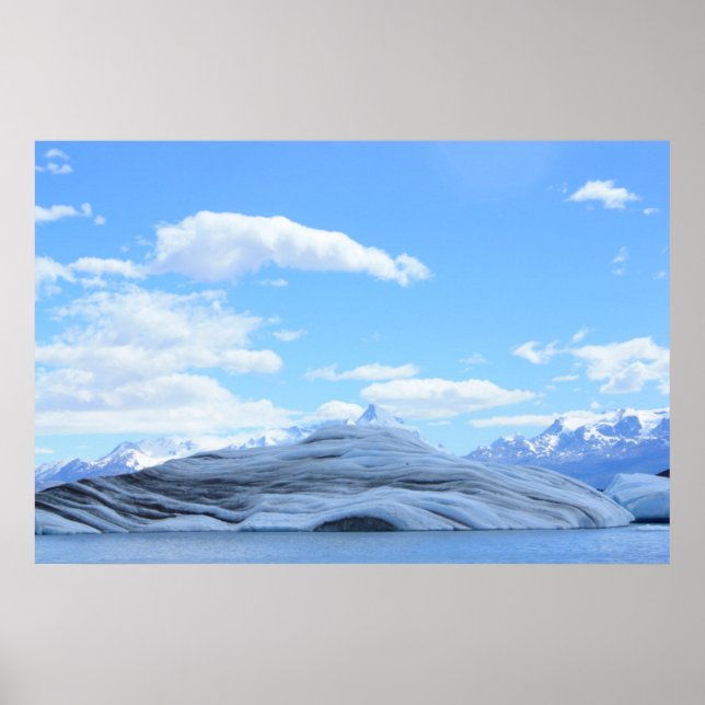 Glacier Patagonia Poster (Front)