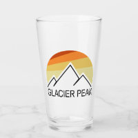 Glacier Peak Washington Retro