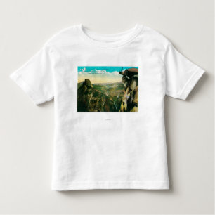 Glacier Point, Half Dome, and Yosemite Valley Toddler T-Shirt