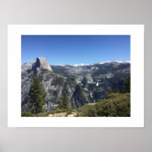 Glacier Point Yosemite Blue Color Photography