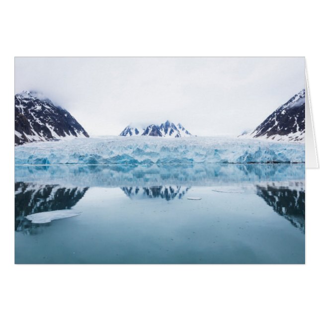 Glacier reflections, Norway (Front Horizontal)