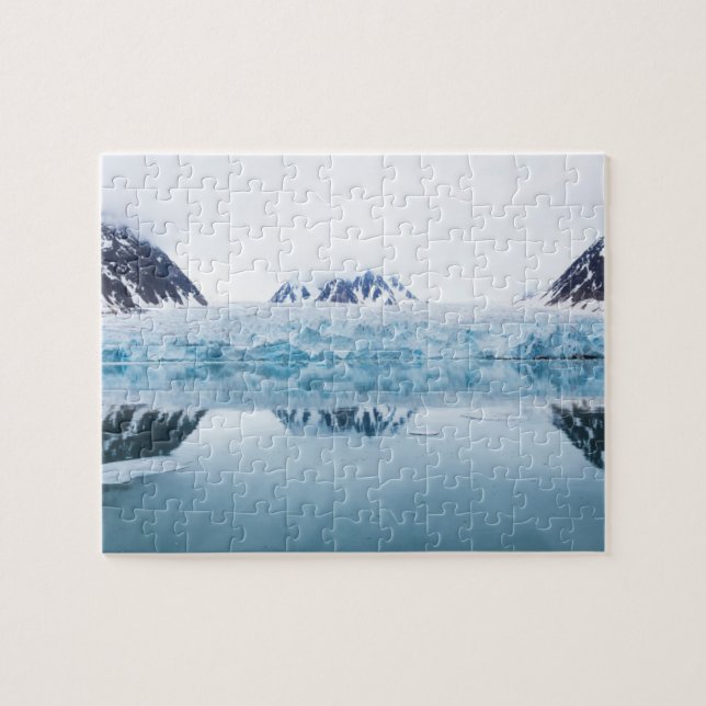 Glacier reflections, Norway Jigsaw Puzzle (Horizontal)
