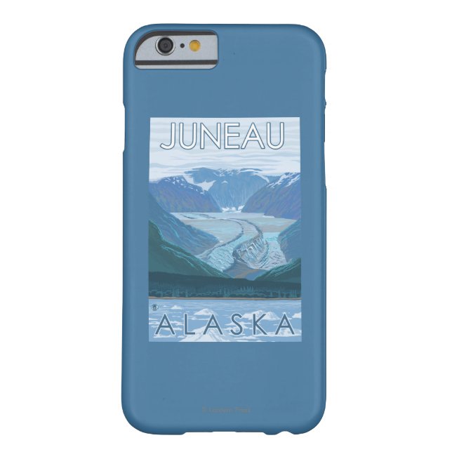 Glacier Scene - Juneau, Alaska Case-Mate iPhone Case (Back)