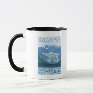 Glacier Scene - Seldovia, Alaska Mug