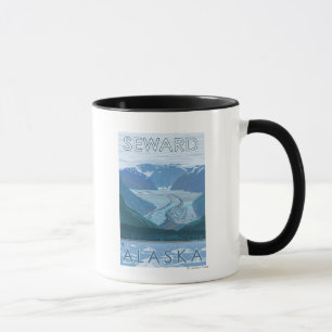 Glacier Scene - Seward, Alaska Mug
