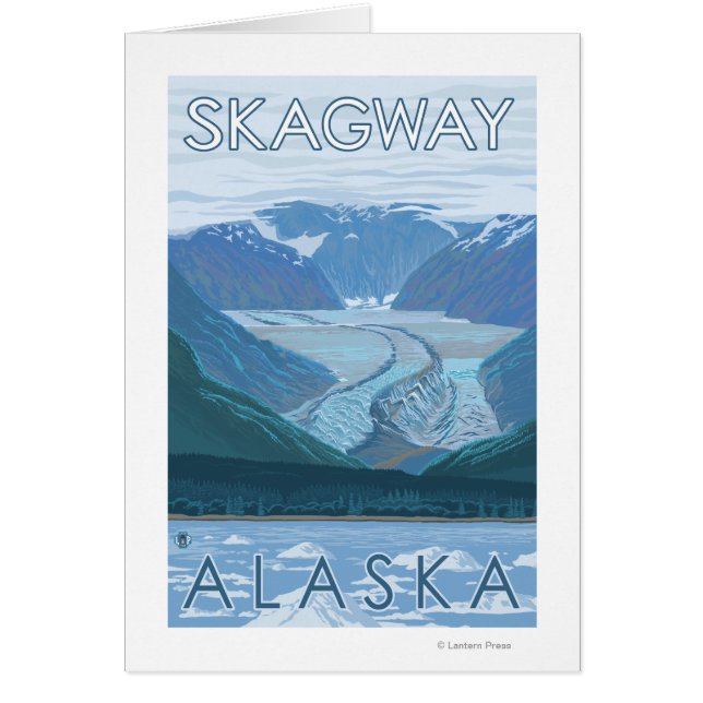 Glacier Scene - Skagway, Alaska (Front)