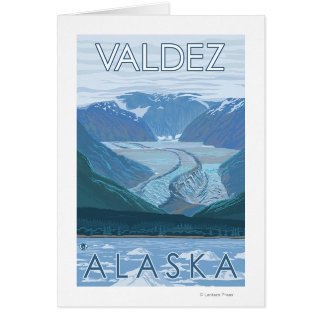 Glacier Scene - Valdez, Alaska (Front)