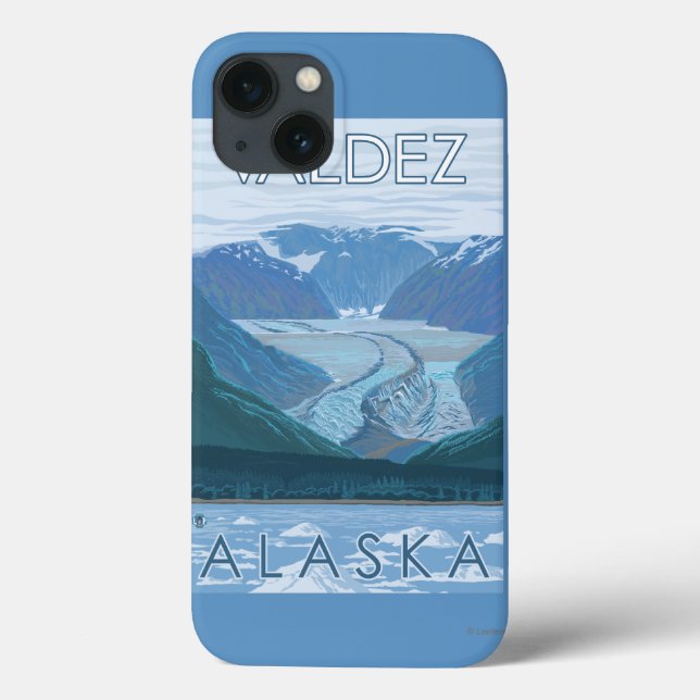Glacier Scene - Valdez, Alaska Case-Mate iPhone Case (Back)