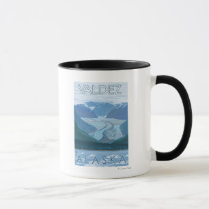 Glacier Scene - Valdez, Alaska Mug
