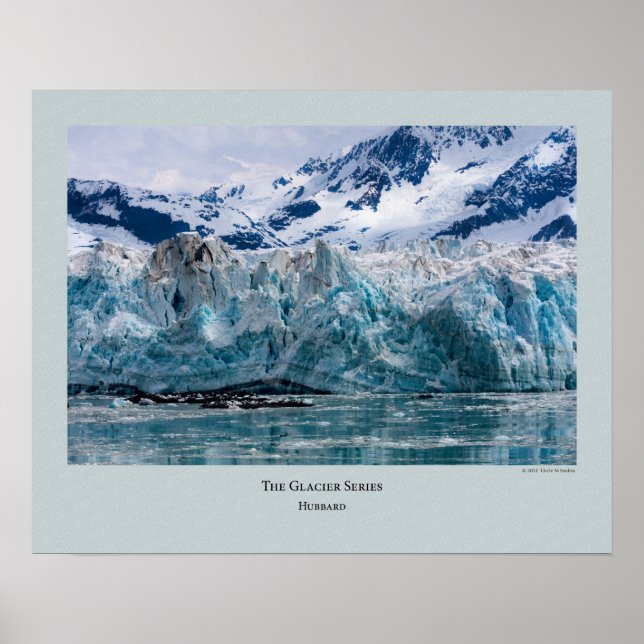 Glacier Series - Hubbard 272 Poster (Front)