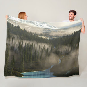 Glacier Valley Fleece Blanket