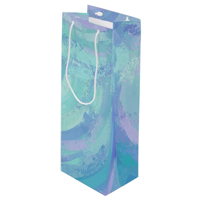 Glacier Wine Gift Bag (Front Angled)