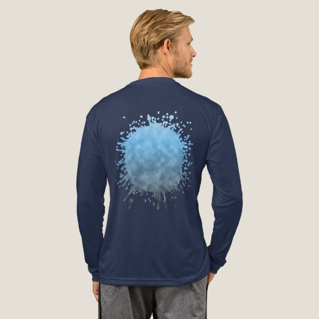 Glaciers Breath Tri-Blend Shirt (Full Back)