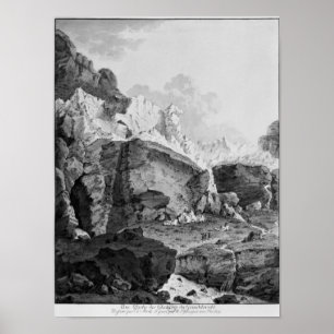 Glaciers of Grindelwald Poster