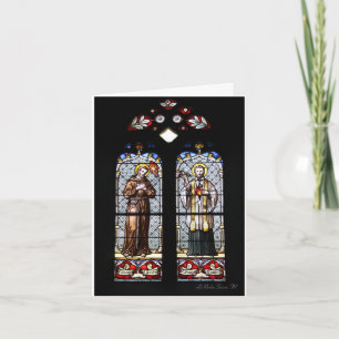 Glad Christmas map Holiday Card