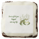 Glad Hopped into My Life Cute Romantic Frog