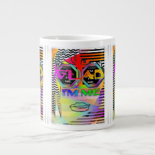 Glad I Am Me Large Coffee Mug